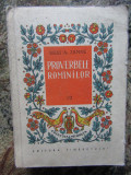 Iuliu A. Zanne - Proverbele romanilor 1959, Tineretului