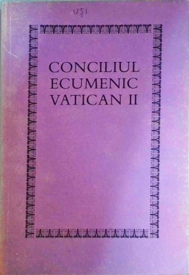 Conciliul ecumenic Vatican II foto