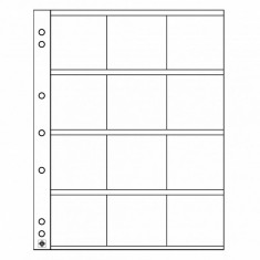 Leuchtturm NUMIS K50 pentru 12 monede in cartonase
