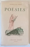 POESIES par ALFRED DE VIGNY , 1937, PAGINI NETAIATE