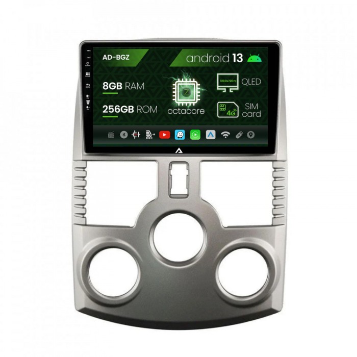 Navigatie Daihatsu Terior (2005+), Android 13, Z-Octacore 8GB RAM + 256GB ROM, 9 Inch - AD-BGZ9008+AD-BGRKIT109V3
