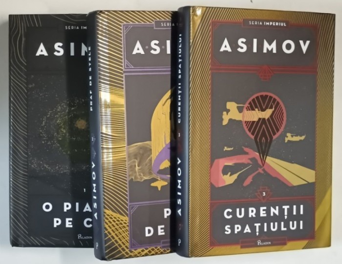 SERIA IMPERIUL , VOLUMELE I - III de ISAAC ASIMOV , 2022