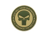 Patch God Will Judge cauciuc 8Fields Olive