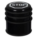 Opritor ușă metalic, Negru, &Oslash;7.5x8cm, cu bază anti-alunecare, CMCLASS