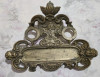 Tavita / suport autentic Art Nouveau din bronz masiv -