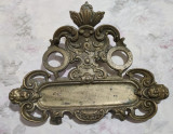 Cumpara ieftin Tavita / suport autentic Art Nouveau din bronz masiv -