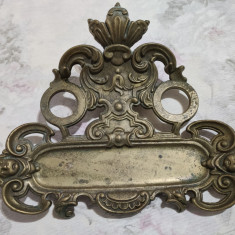 tavita / suport autentic Art Nouveau din bronz masiv -