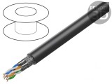 Cablu HELUKAT 600 S/FTP Cat7e 23AWG PVC Negru
