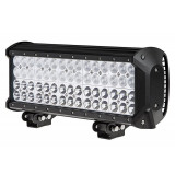 LED Bar Auto cu 2 faze (faza scurta/faza lunga) 180W/12V-24V, 15300 Lumeni, lungime 37 cm, Leduri CREE, Xenon Bright