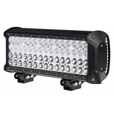 LED Bar Auto cu 2 faze (faza scurta/faza lunga) 180W/12V-24V, 15300 Lumeni, lungime 37 cm, Leduri CREE foto