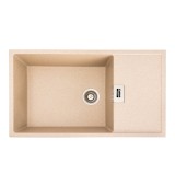 Chiuveta de bucatarie Elefant Premium Diamond Safari Bej , 856x500 mm Innovative ReliableTools