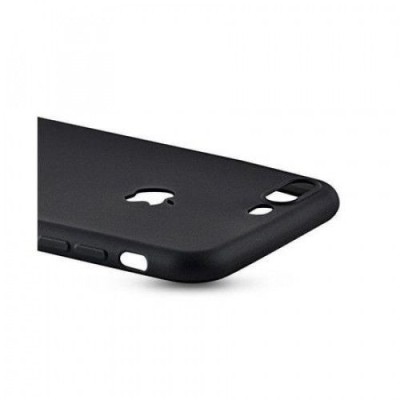 Husa protectie pentru iPhone 6+ / iPhone 6S+ Alb antisoc decupaj logo foto