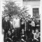 bnk foto Ploiesti - elevi in fata Scolii nr 9 str Rares Voda - 1973
