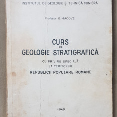 Curs de geologie stratigrafică (special teritoriul României) - G. Macovei
