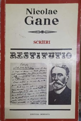 SCRIERI-NICOLAE GANE-275923 foto