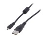 Cablu USB 2.0 Akyga UC-E6, 1.5m, Negru