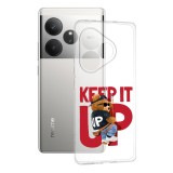 Husa pentru realme gt 6 / gt 6t, keep it up, pro-slim, clear