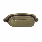Maner pentru mobila, metalic, finisaj grafiat, M 880.10, M4 x 64 mm