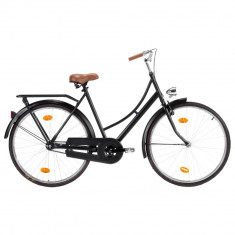 Holland Dutch Bicicleta 28 inci roata 57 cm cadru masculin GartenMobel Dekor