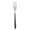 Furculiță Inox, 21cm, M&acirc;ner Negru, Mașină de Spălat Vase, Oem