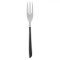 Furculiță Inox, 21cm, M&acirc;ner Negru, Mașină de Spălat Vase
