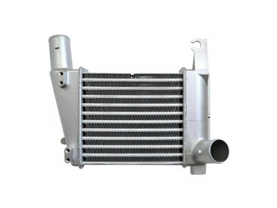 Intercooler Nissan NP300/Pickup (D22), 01.2008-12.2014, motor 2.5 dci 98kw, diesel, cu/fara AC, aluminiu brazat/plastic, mm, foto