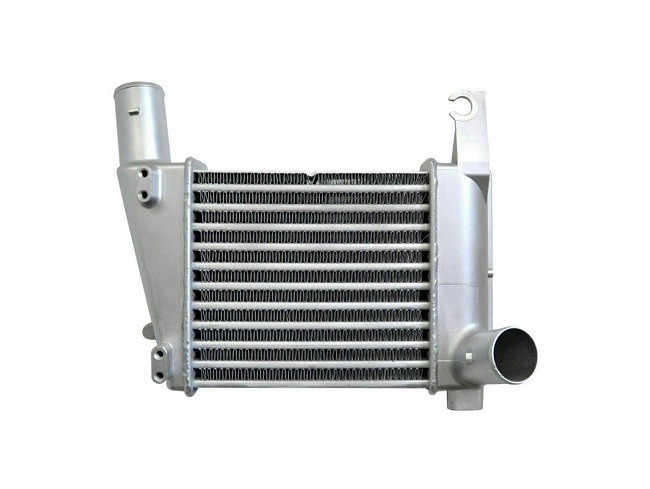 Intercooler Nissan NP300/Pickup (D22), 01.2008-12.2014, motor 2.5 dci 98kw, diesel, cu/fara AC, aluminiu brazat/plastic, mm,