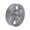 Roata spate motocicleta 9x1.75, culoare gri Cod Produs: MX_NEW RO6228SB
