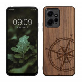 Husa kwmobile pentru Xiaomi Redmi Note 12 , Lemn, Maro, 61179.01, Carcasa