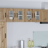 vidaXL Dulap de bucătărie cu raft Stejar Artizanal 60 x 31 x 40 cm 885333