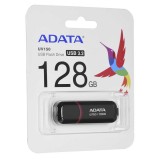 Memorie externa Flash Drive USB 3.2 ADATA Classic AUV150-128G-RBK, 128GB, negru