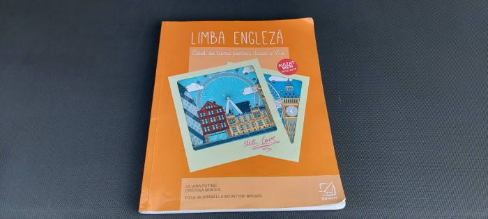 LIMBA ENGLEZA CLASA A VI A CAIET DE LUCRU - PUTINEI , MIRCEA , BOOKLET