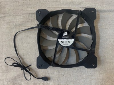 Ventilator de carcasă Corsair Air Series 140mm A1425L12S-2 foto