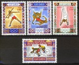 Algeria 1972 - Jocurile Olimpice, sport, serie neuzata