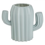 Suport Pixuri, Cactus, Plastic, Culoare Verde Menta, Dimensiuni 7x11cm, Oem