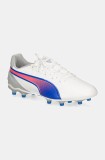 Puma ghete de fotbal korki King Match culoarea alb, 107863