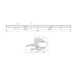 Cheder parbriz KIA PICANTO (SA), 01.2004-06.2011 modele cu 5 usi, PVC,