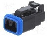Conector auto, PX0, 2 pini, BULGIN - PX0102S02BK