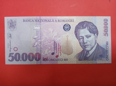 Bancnota 50000 lei 2000 - UNC +++ foto