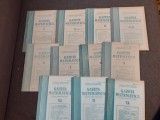 GAZETA MATEMATICA 1984 AN COMPLET NR 1-12