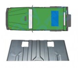 Panou reparatie podea spate MERCEDES Clasa G (W460) 05.1979-08.1989; Clasa G (W461/463) 09.1989-09.2018, mediu; otel 1,00 mm, otel galvanizat, model