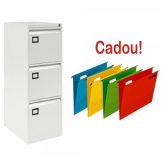 CLASIFICATOR METALIC CU 3 SERTARE X272+CADOU!!! (10 Dosare suspendabile Bantex)