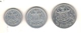 SV * Monaco LOT 1 - 2 - 5 FRANCS 1945 * Printul Louis II * AUNC (+)