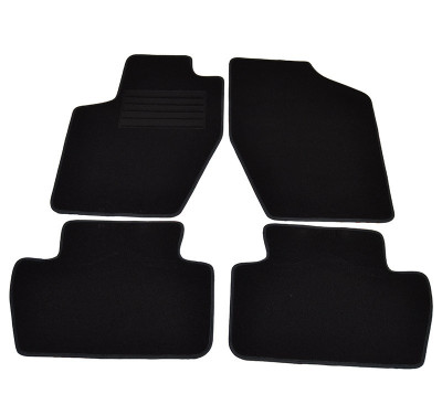 Covorase mocheta Peugeot 307 3usi 6/2001-8/2007 5 usi 6/2001-08/2008 si SW/Combi 6/2001-08/2008 Negru, set de 4 bucati AutoDrive ProParts foto