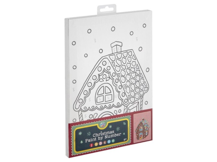 Set pictura pe numere - Casuta de turta dulce