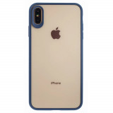 Cumpara ieftin Husa silicon iPhone XS Max, Rama Albastra