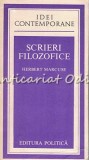 Scrieri Filozofice Herbert Marcuse, Editura Politica 1977, 535 pagini, Filosofie