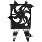 GMV radiator electroventilator Fiat Idea, 2004-2011, Punto, 2003-2010, Lancia Ypsilon, 2003-2011, Musa 2004-2012, Motorizare 1, 3 Jtd 51/66kw; 1, 3 M