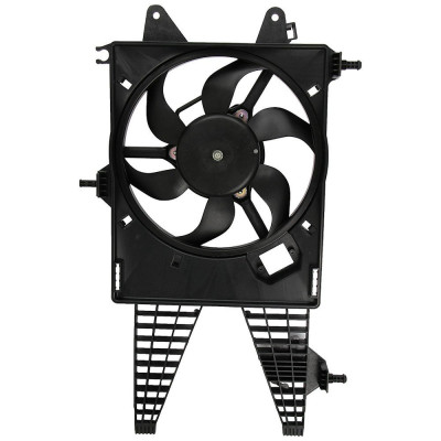 GMV radiator electroventilator Fiat Idea, 2004-2011, Punto, 2003-2010, Lancia Ypsilon, 2003-2011, Musa 2004-2012, Motorizare 1, 3 Jtd 51/66kw; 1, 3 M foto