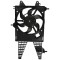 GMV radiator electroventilator Fiat Idea, 2004-2011, Punto, 2003-2010, Lancia Ypsilon, 2003-2011, Musa 2004-2012, Motorizare 1, 3 Jtd 51/66kw; 1, 3 M